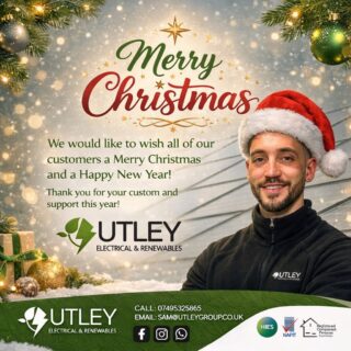 Yesterday was officially last day of work till the new year.
Thank you to all our customers for your support throughout the year 🎄
Wishing you a Merry Christmas and a Happy New Year.
We look forward to continuing to build a greener future together in 2026 ⚡️🌱
#MerryChristmas #RenewableEnergy #SolarPower #EVCharging #batterystorage